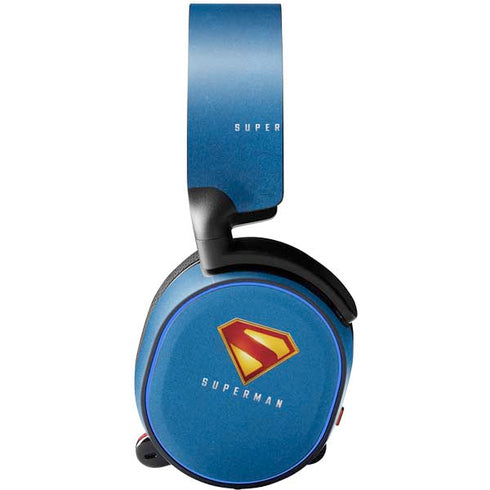 Superman 2025 Classic Superman Shield Emblem SteelSeries Arctis 3 Skin